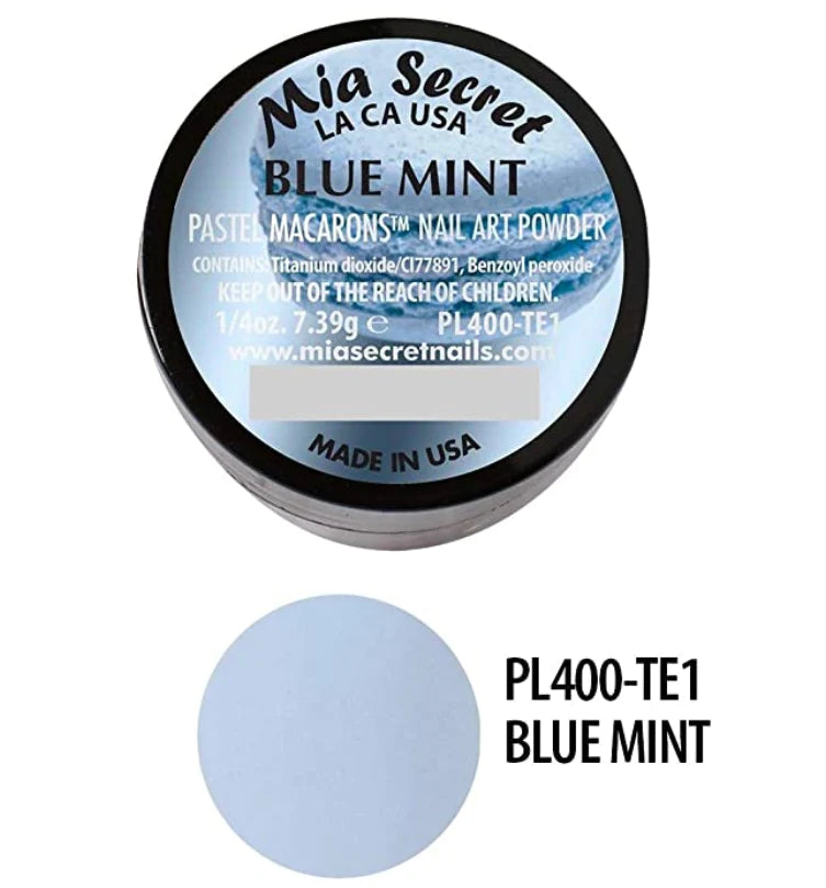 MIA SECRET PASTEL MACARONS BLUE MINT Beauty Express