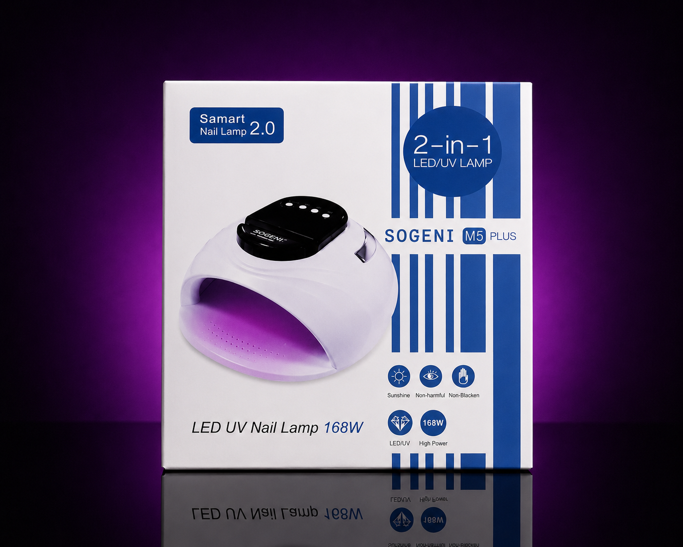 NAIL LAMP 2 IN 1 168 W