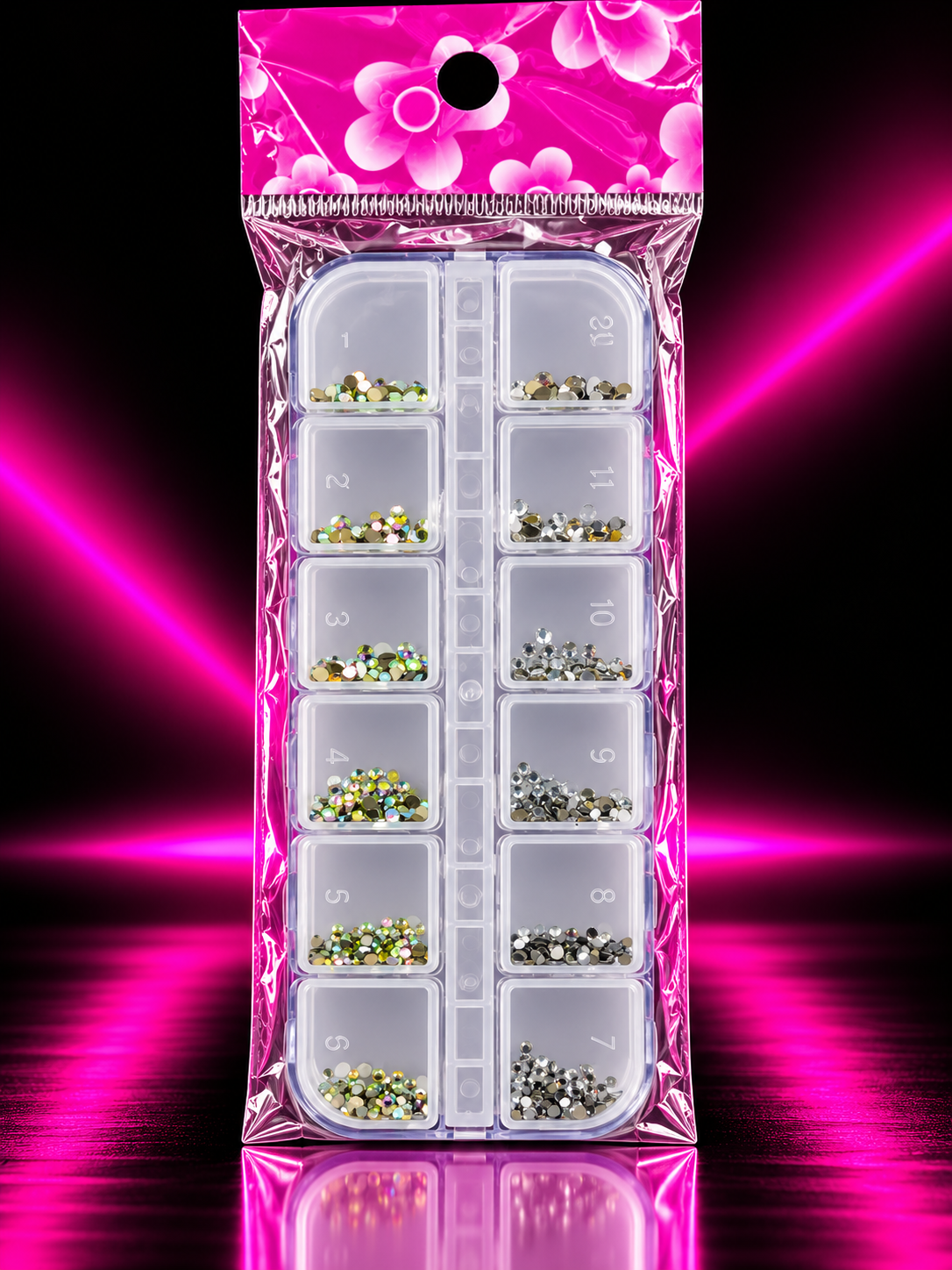   RHINESTONES PARA UÑAS – DISEÑOS VARIADOS BE233