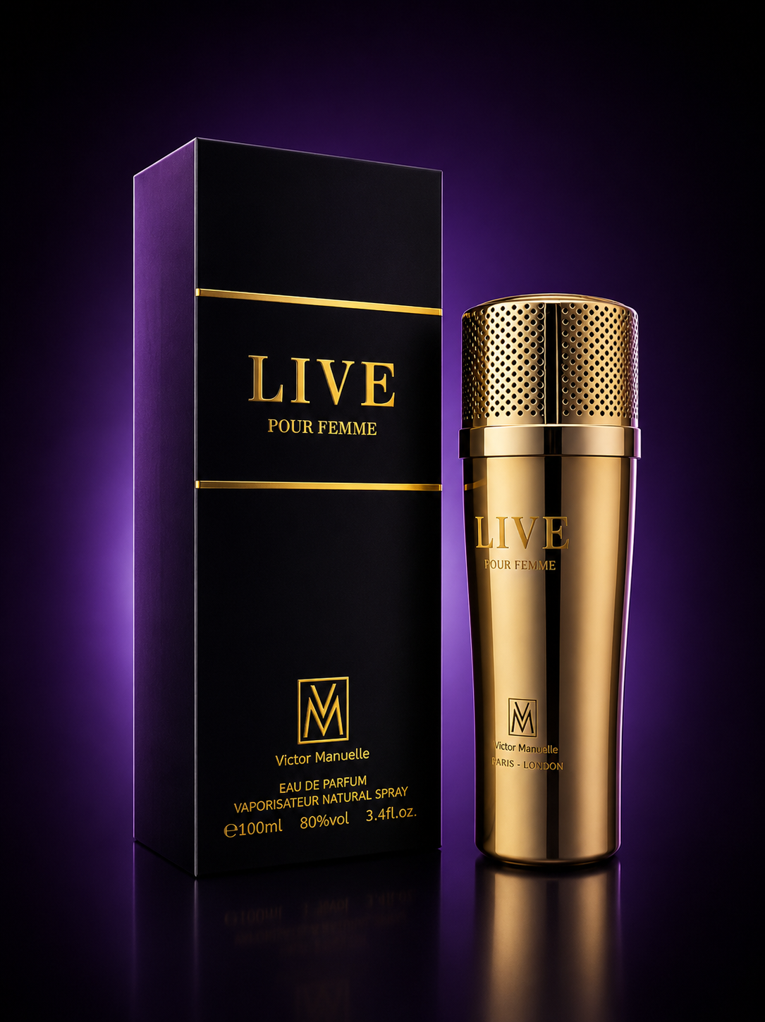VICTOR MANUEL LIVE FEMME 3.4oz