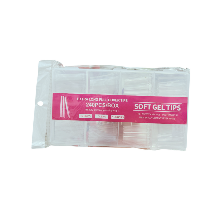 SOFT GEL TIPS 240 PCS