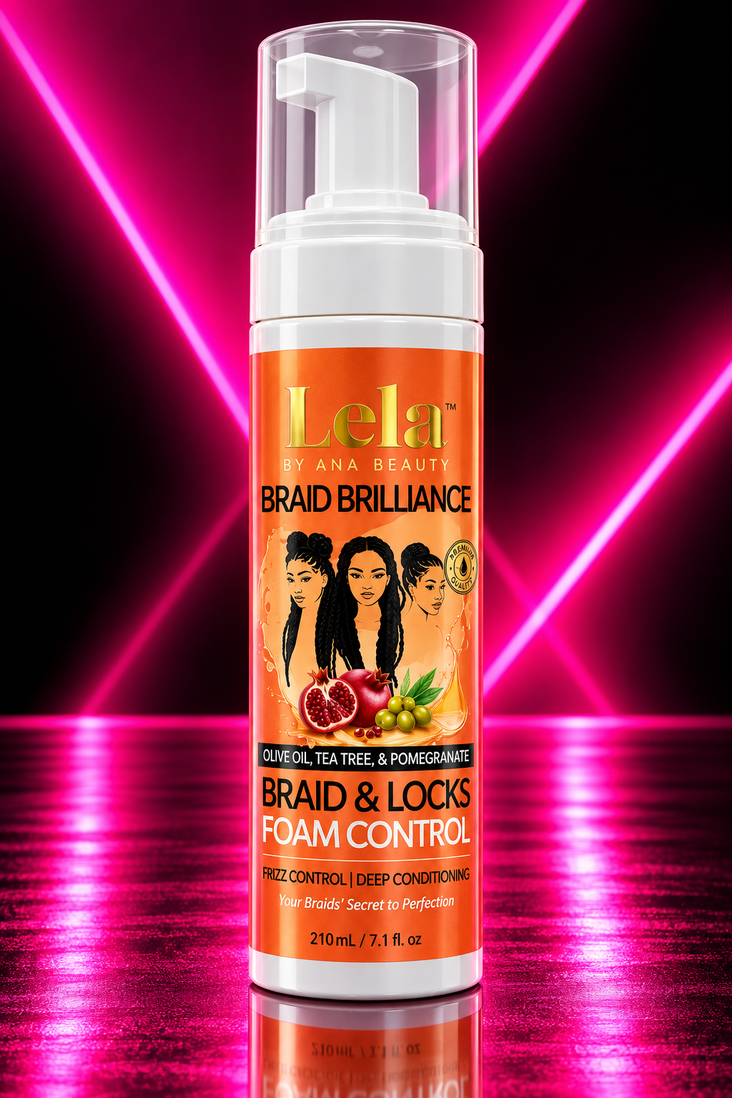 LELA BRAID Y LOCKS FOAM CONTROL