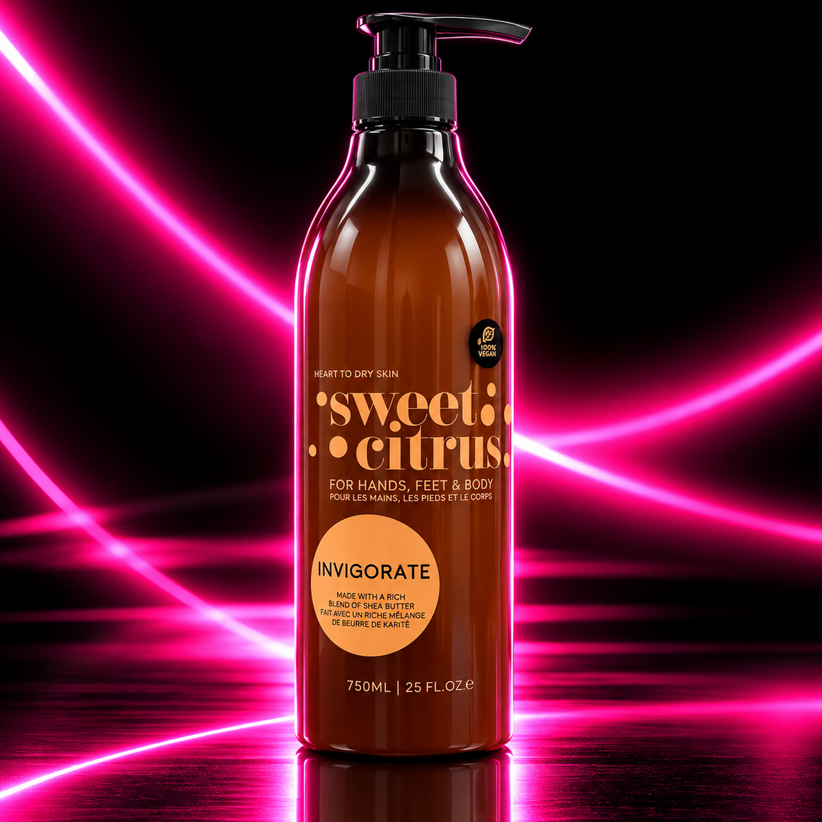 SWEET CITRUS FOR HANDS, FEET Y BODY