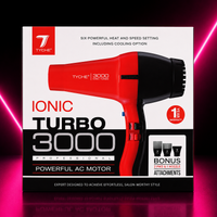TYCHE IONIC TURBO 3000 – PROFESSIONAL HAIR DRYER