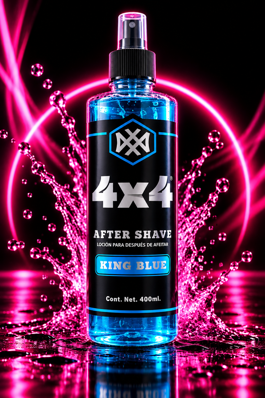 4X4 AFTER  SHAVE KING BLUE