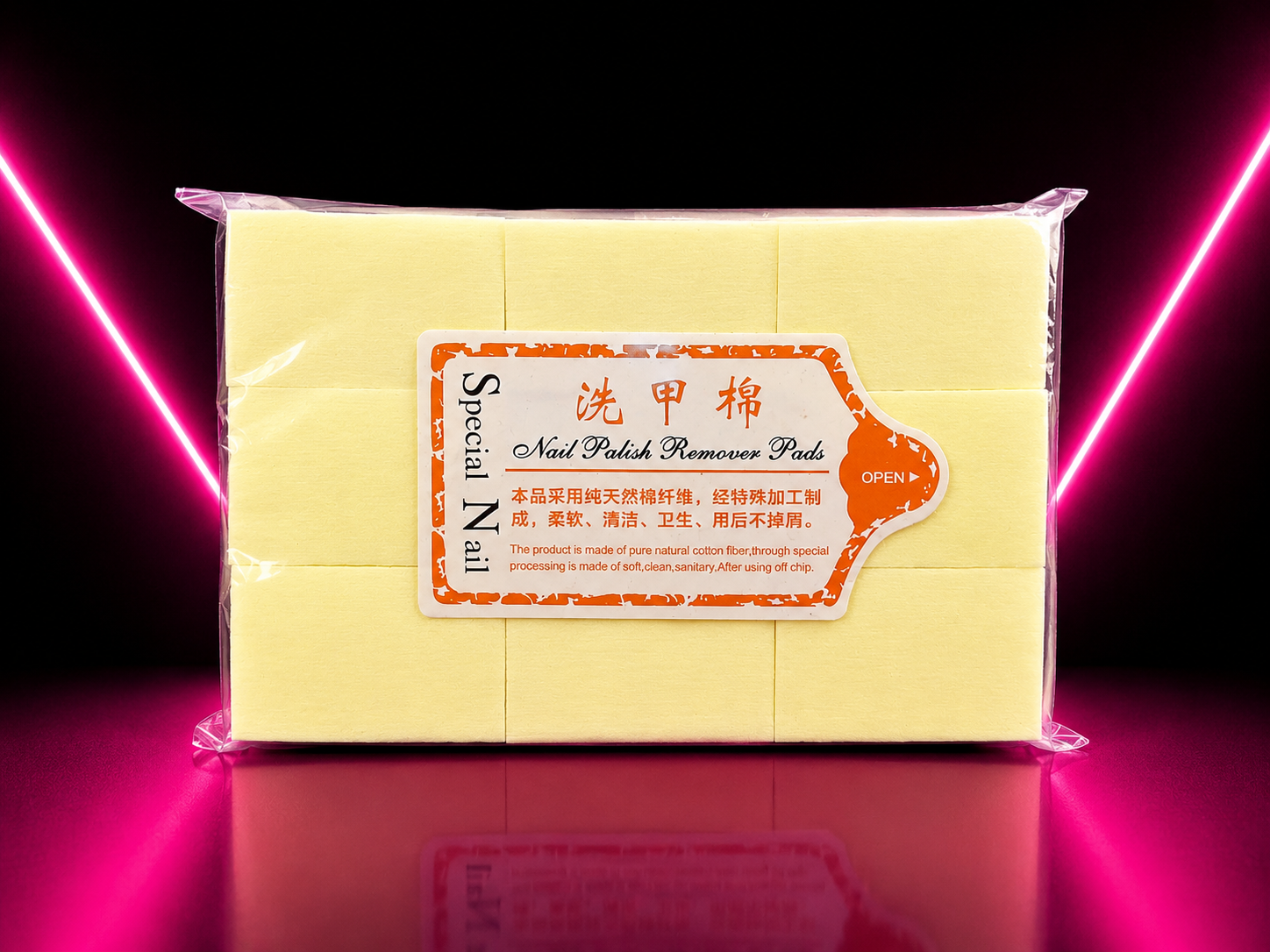 NAIL POLISH REMOVER PADS – ALMOHADILLAS REMOVEDORAS