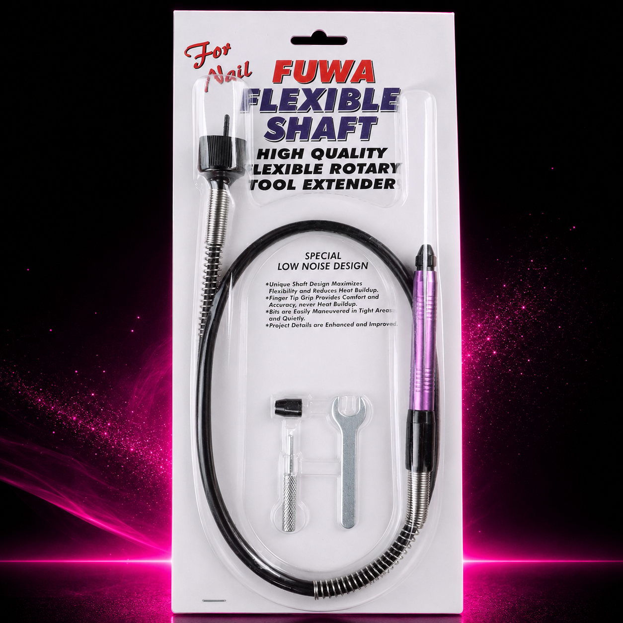 FUWA FLEXIBLE SHAFT – EXTENSIÓN FLEXIBLE PARA TORNO