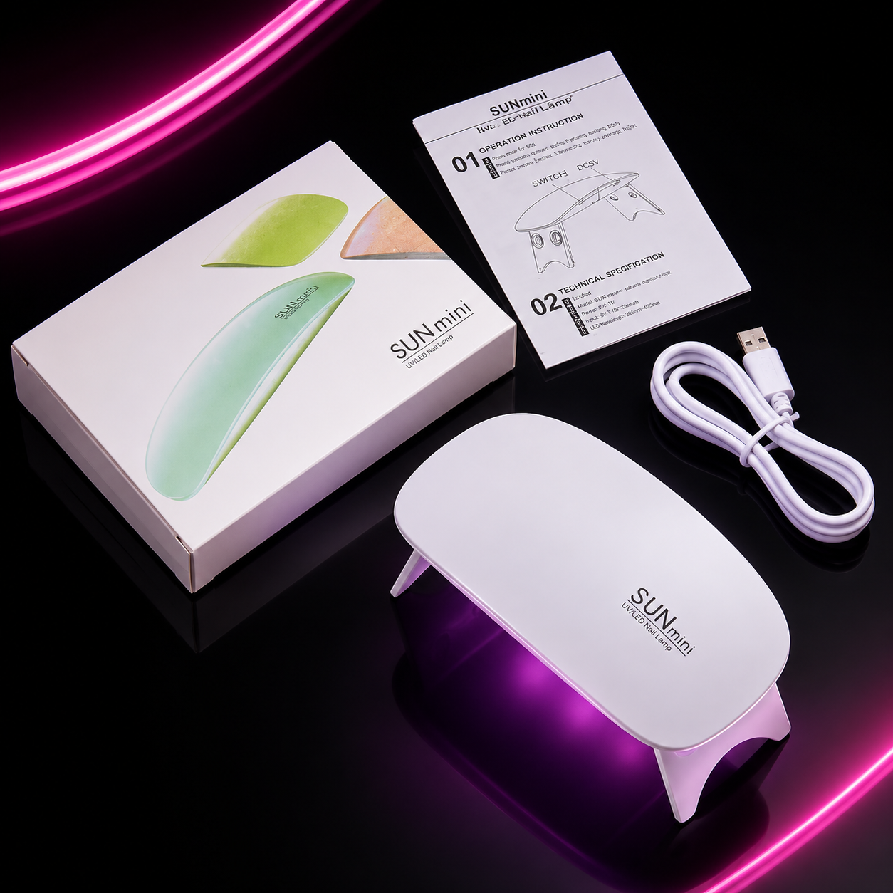 LÁMPARA LED/UV SUN MINI