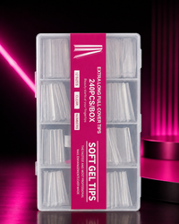 EXTRA LONG FULL COVER SOFT GEL TIPS