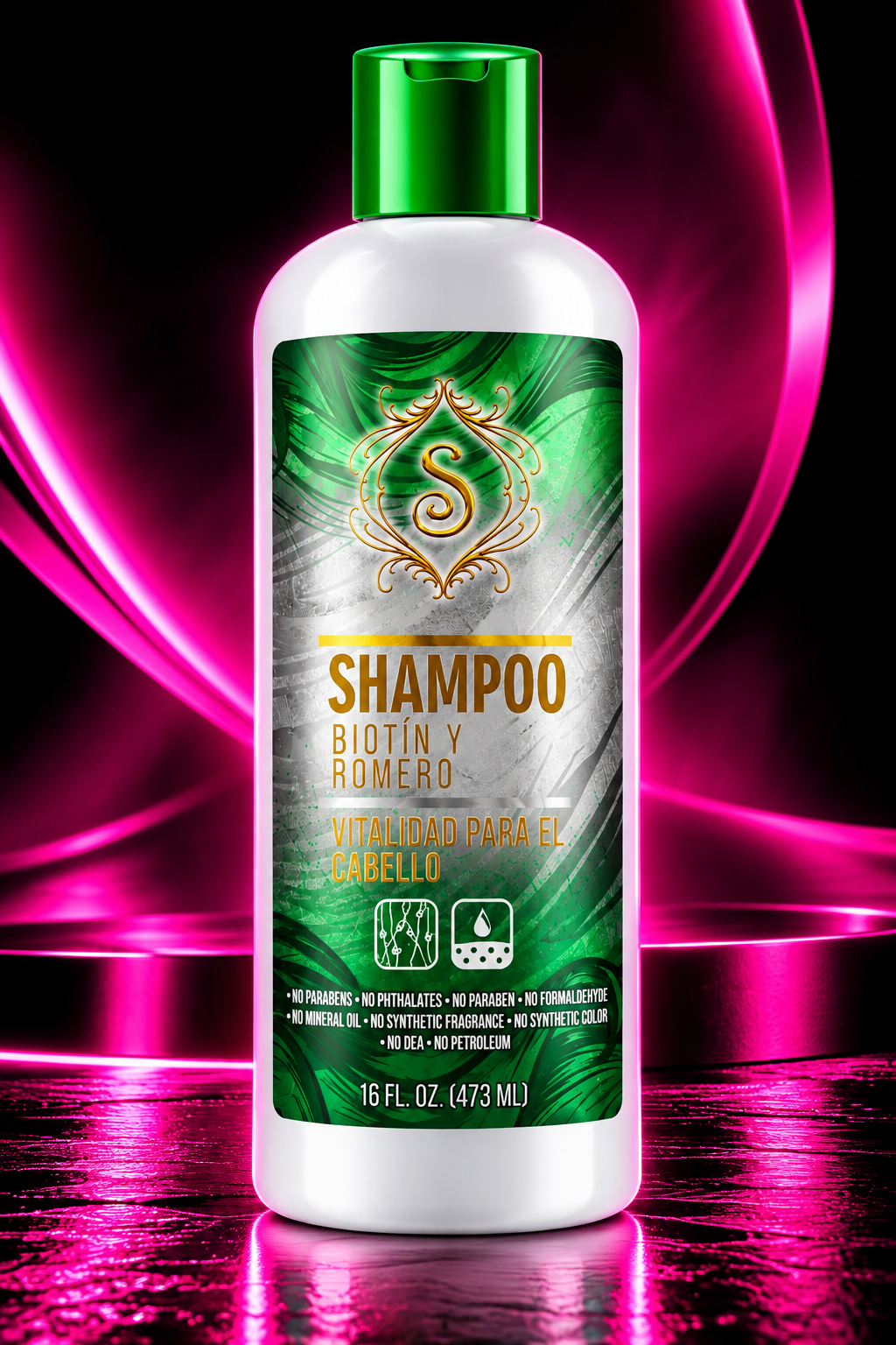 SIMONE BIOTIN AND ROSEMARY SHAMPOO 16oz