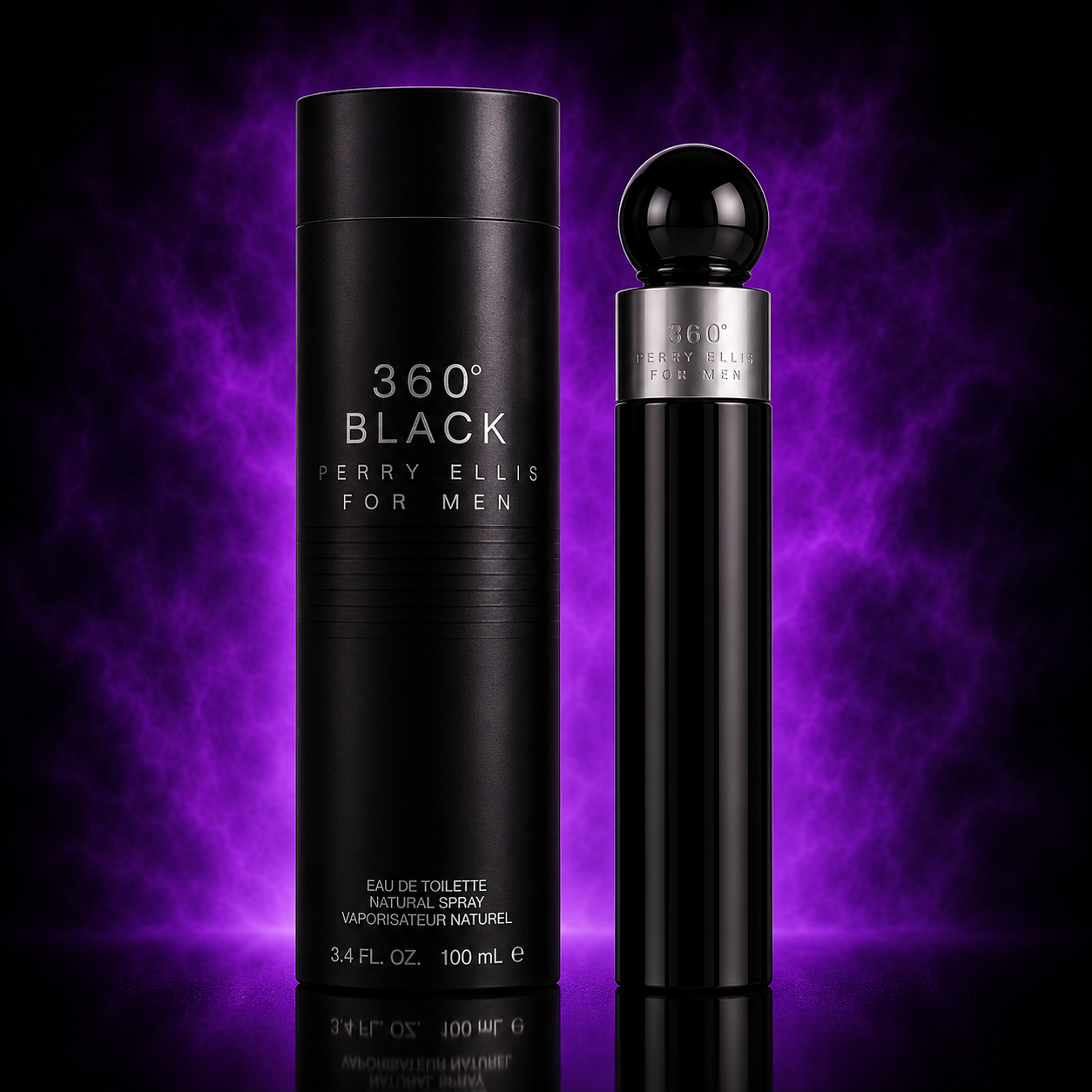 360° Black for Men – Perry Ellis