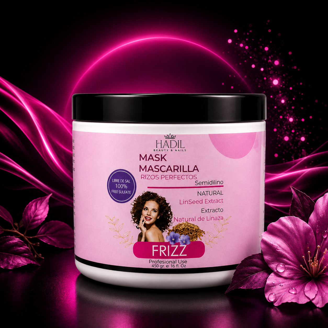 HADIL PERFECT CURLS MASK 16OZ