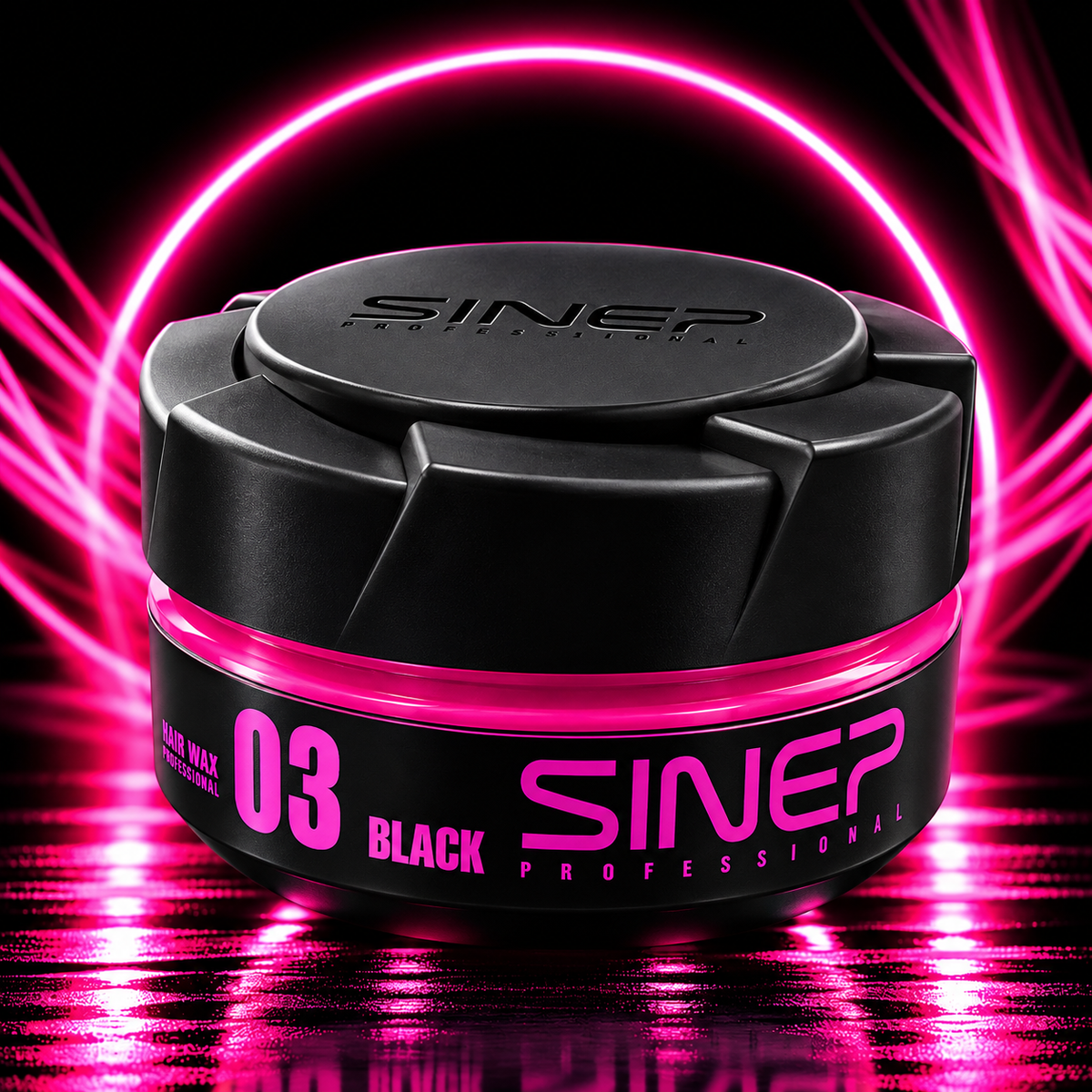 SINEP HAIR WAX BLACK