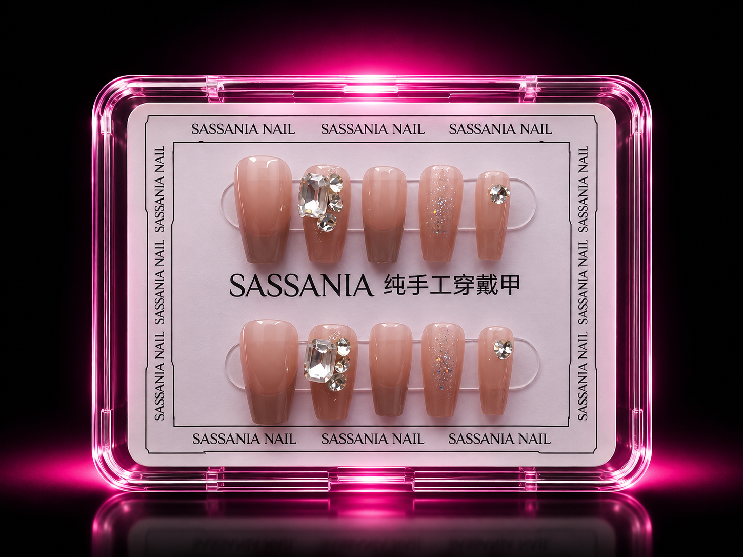 SASSANIA PRESS-ON NAILS