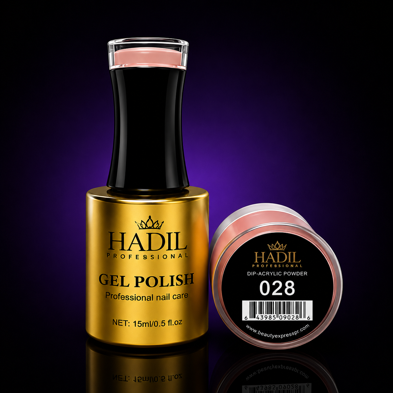 HADIL BEAUTY AND NAILS COLOR # 028