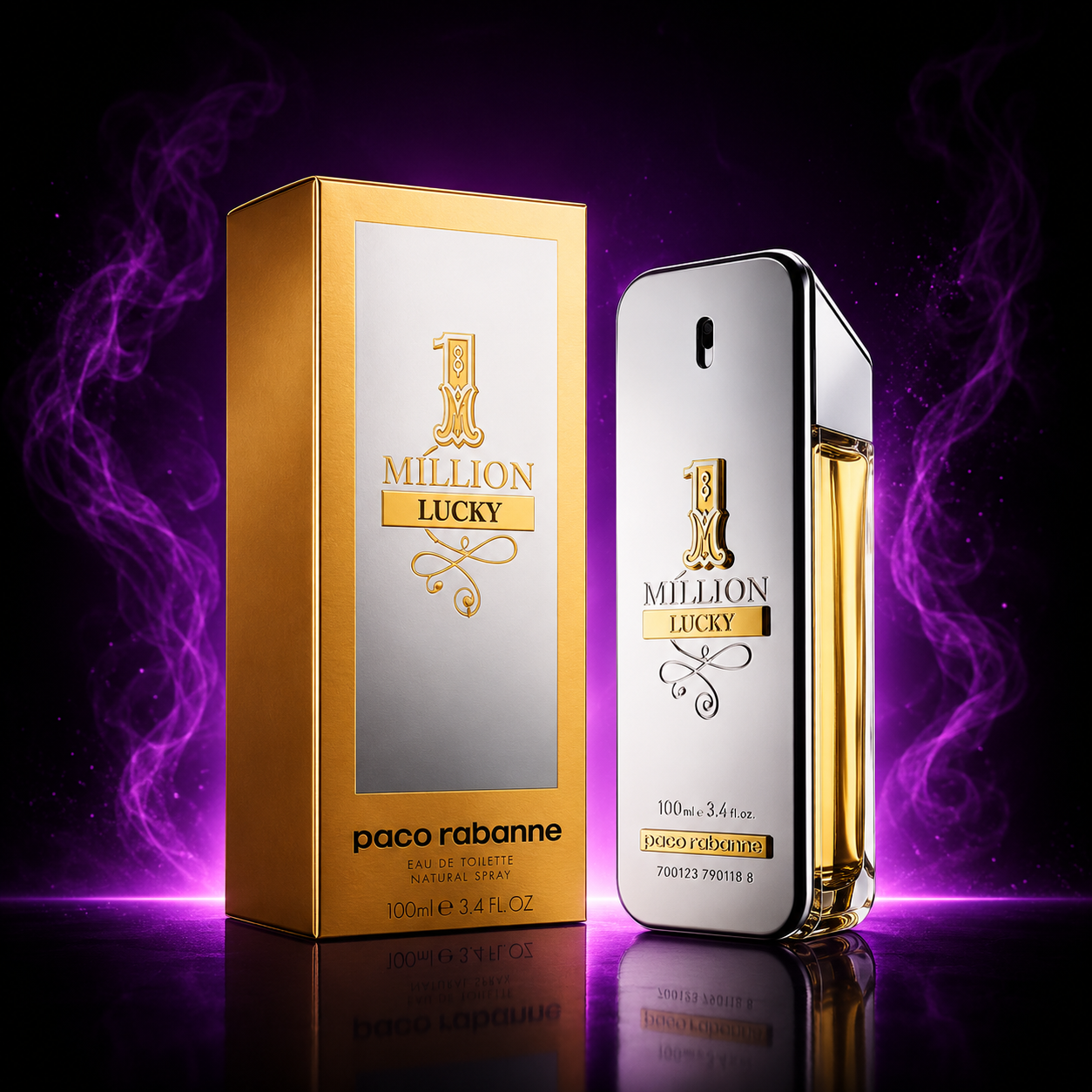 ONE MILLION LUCKY PACO RABANNE 3.4OZ