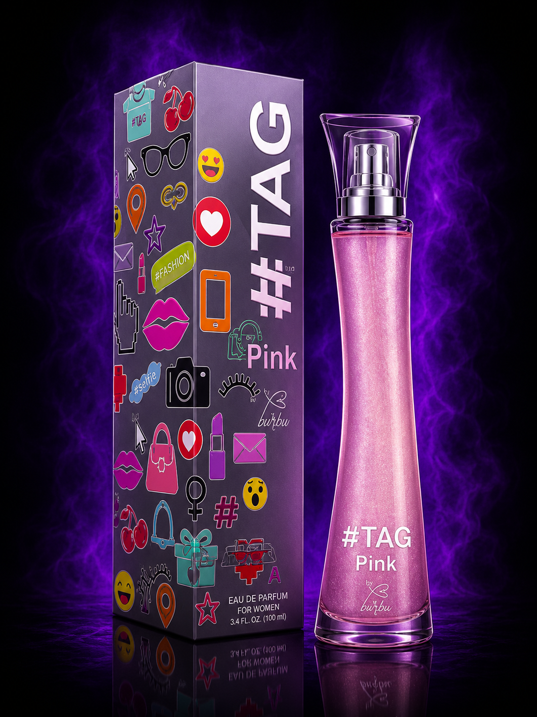 Pink #Tag by Burbu Eau de Parfum