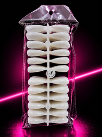 CLEAR NAIL DISPLAY TIPS – 24 PCS BE232