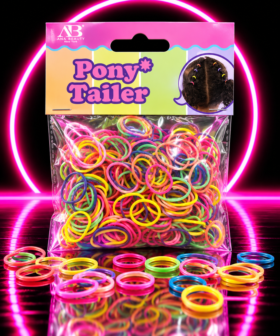 GOMAS PARA TRENZAS