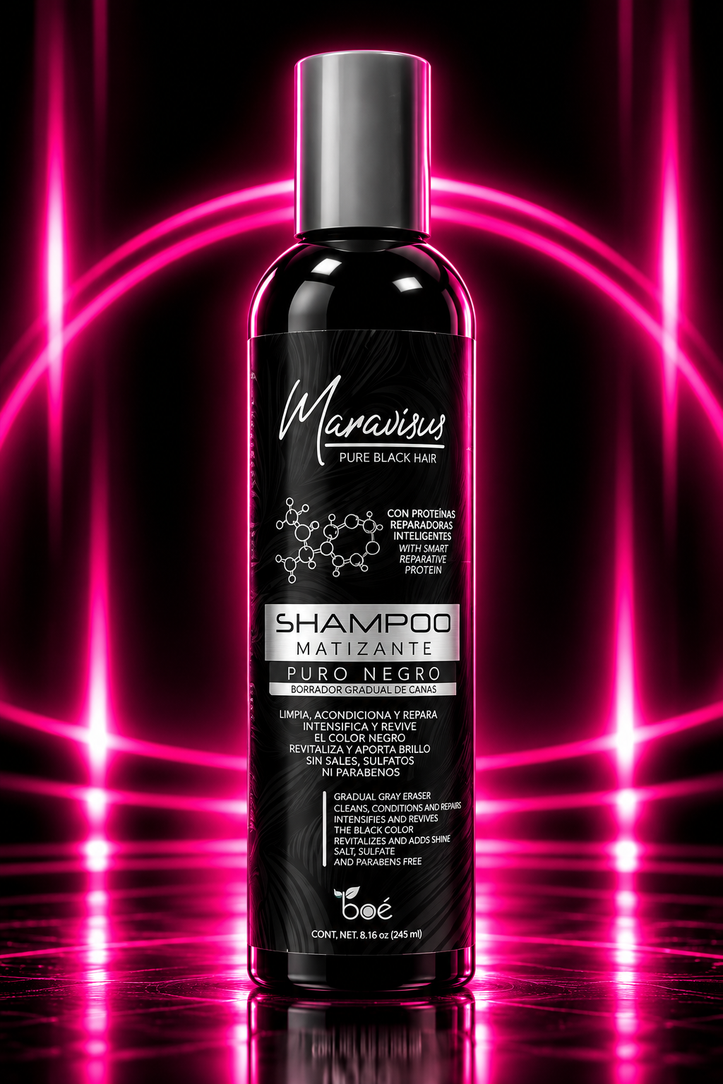MARAVISUS SHAMPO PURO NEGRO