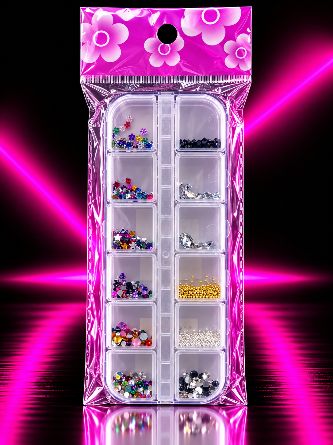   RHINESTONES PARA UÑAS – DISEÑOS VARIADOS BE233