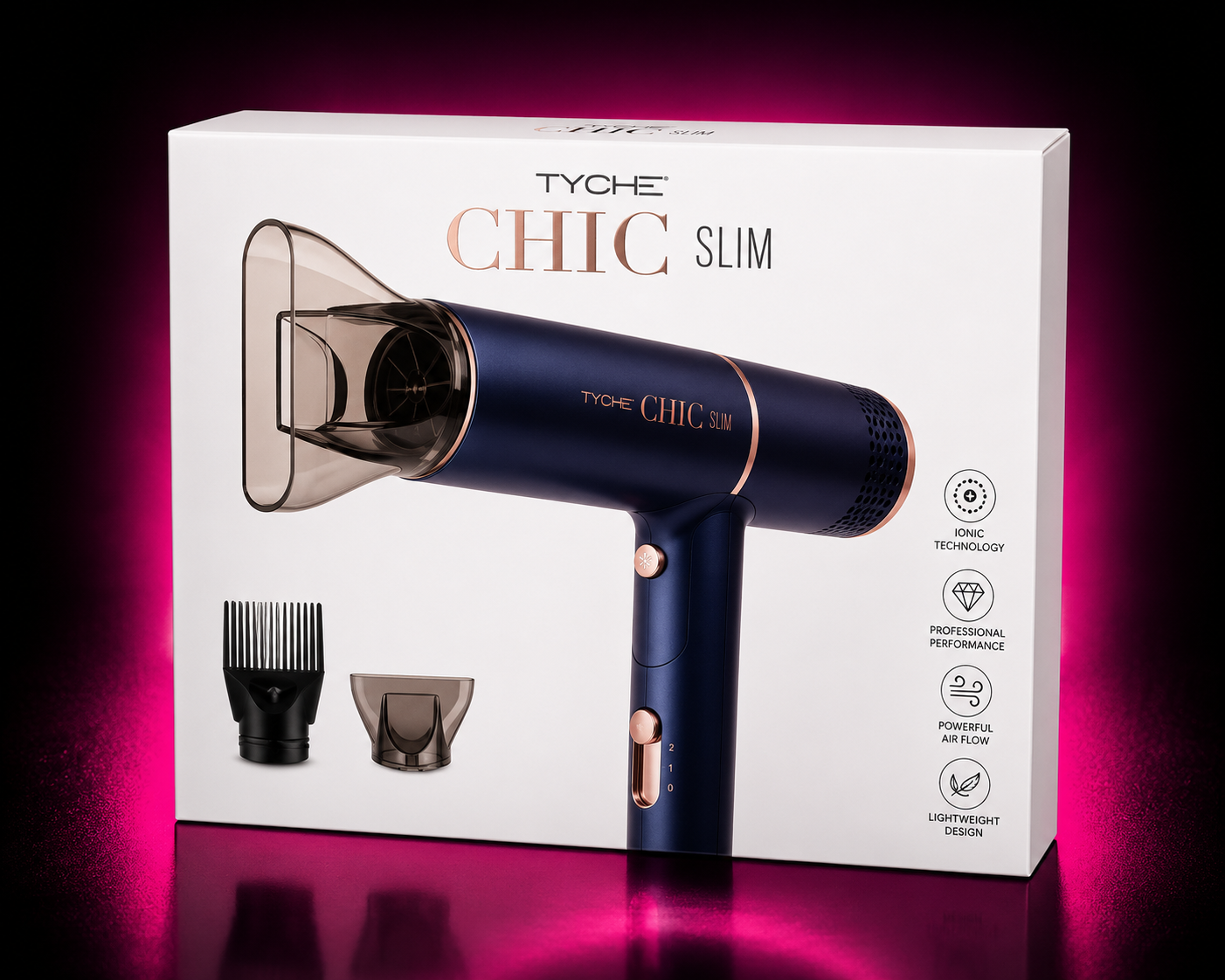 TYCHE CHIC SLIM HIGH SPEED HAIR DRYER