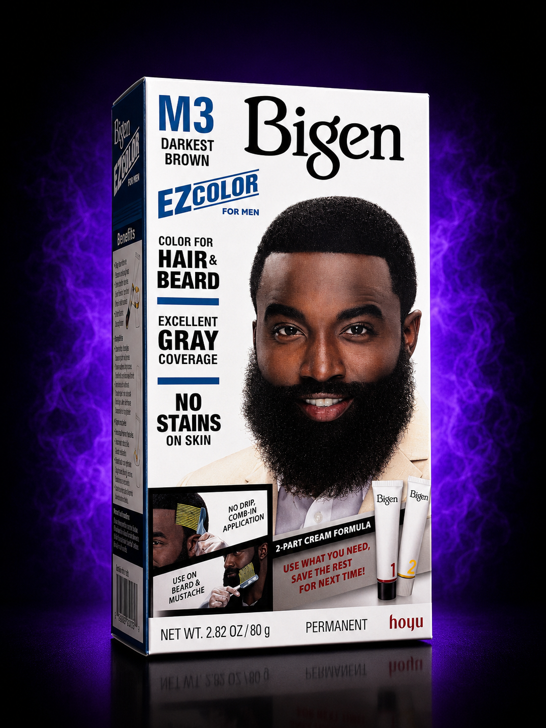 BIGEN DARKEST BROWN M3 HAIR DYE