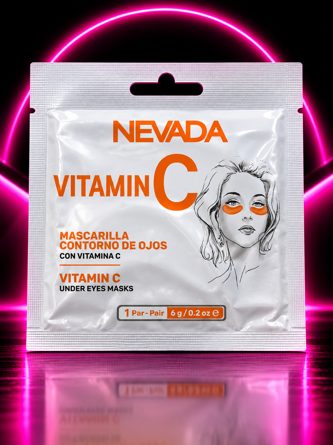 NEVADA VITAMIN C MASCARILLA CONTORNO DE OJOS