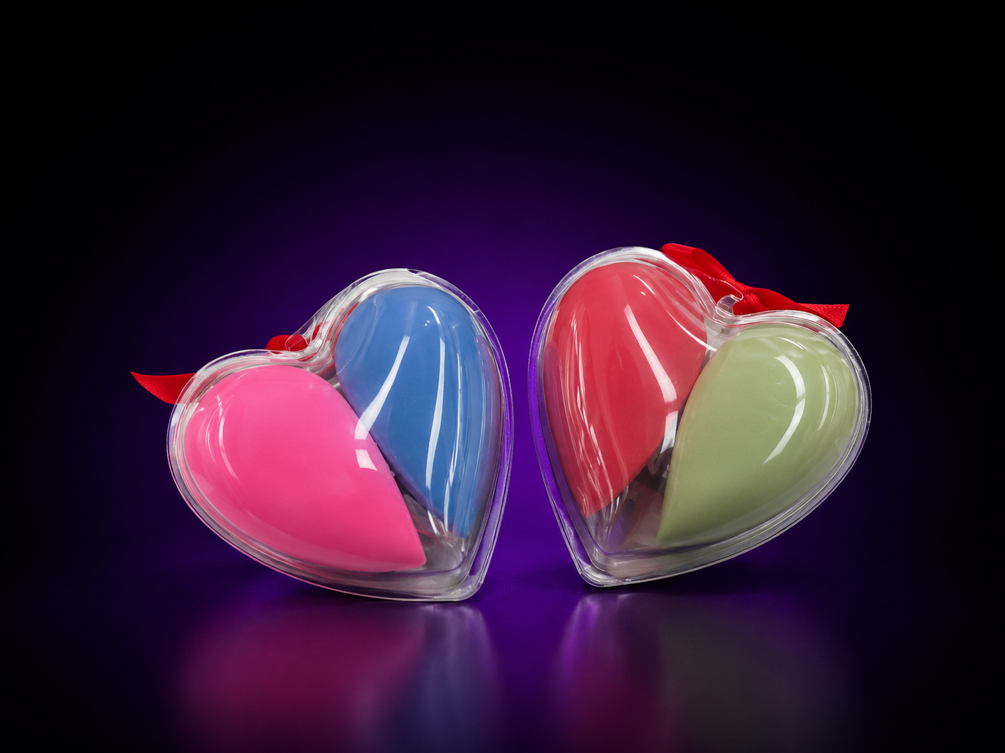 POWDER PUFF HEART BE105