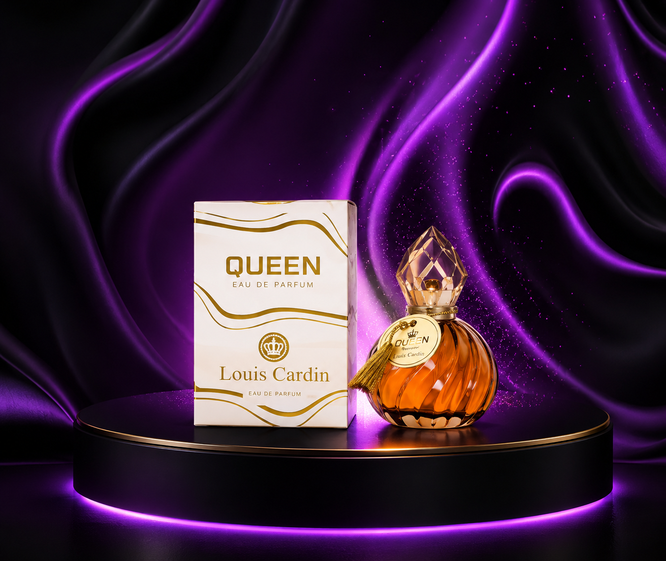QUEEN EAU PARFUM LOUIS CARDIN 3.4OZ
