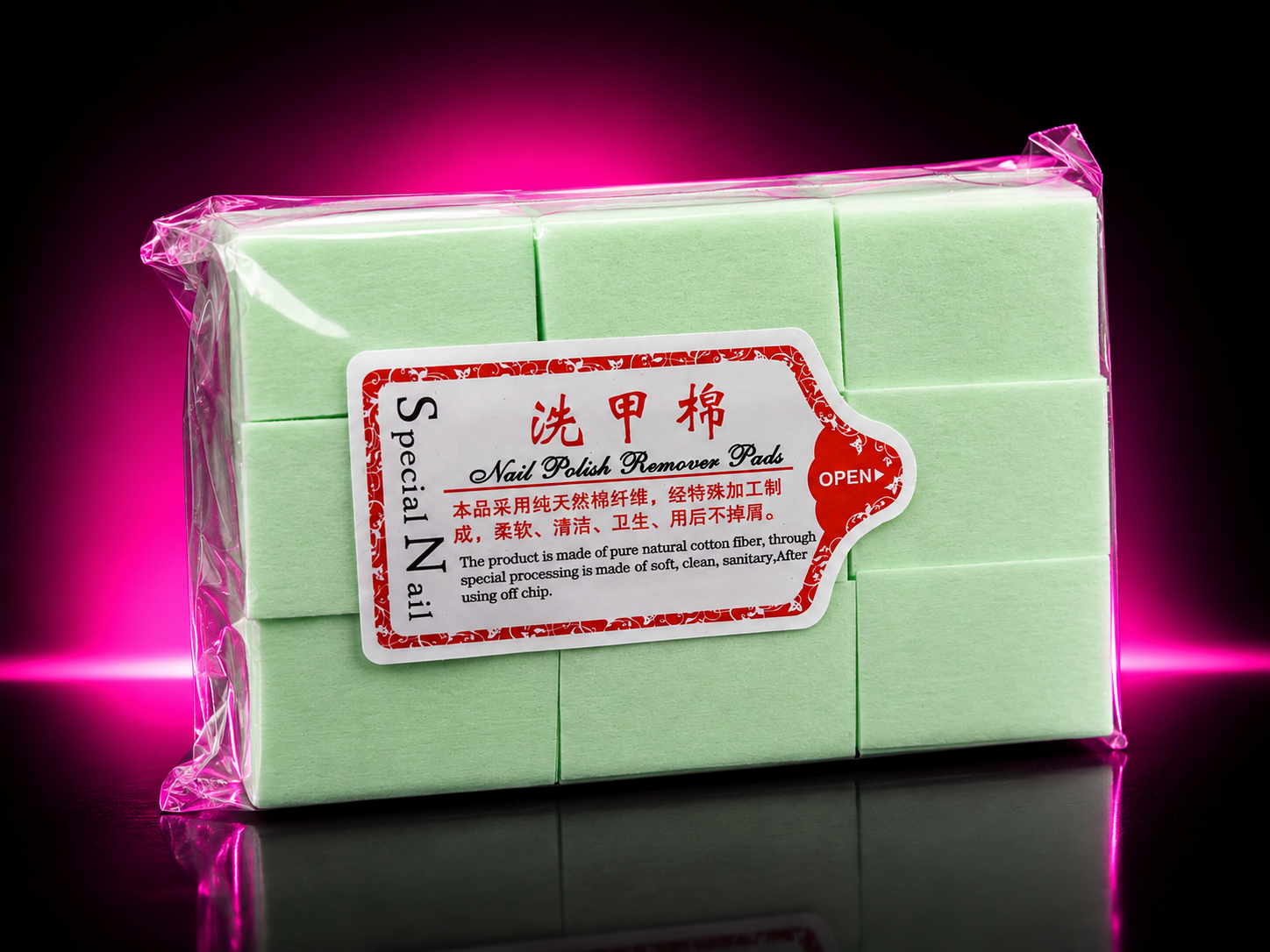 NAIL POLISH REMOVER PADS