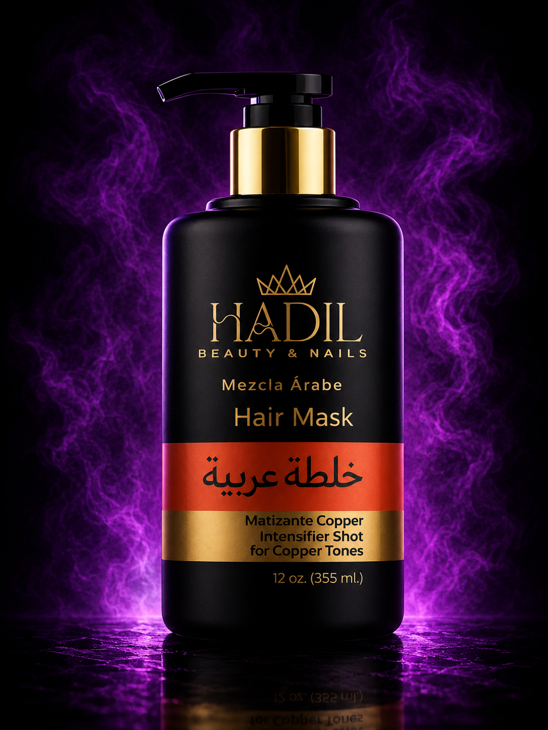 Hadil Hair Mask Mezcla Árabe Copper (12 oz) 2X$15