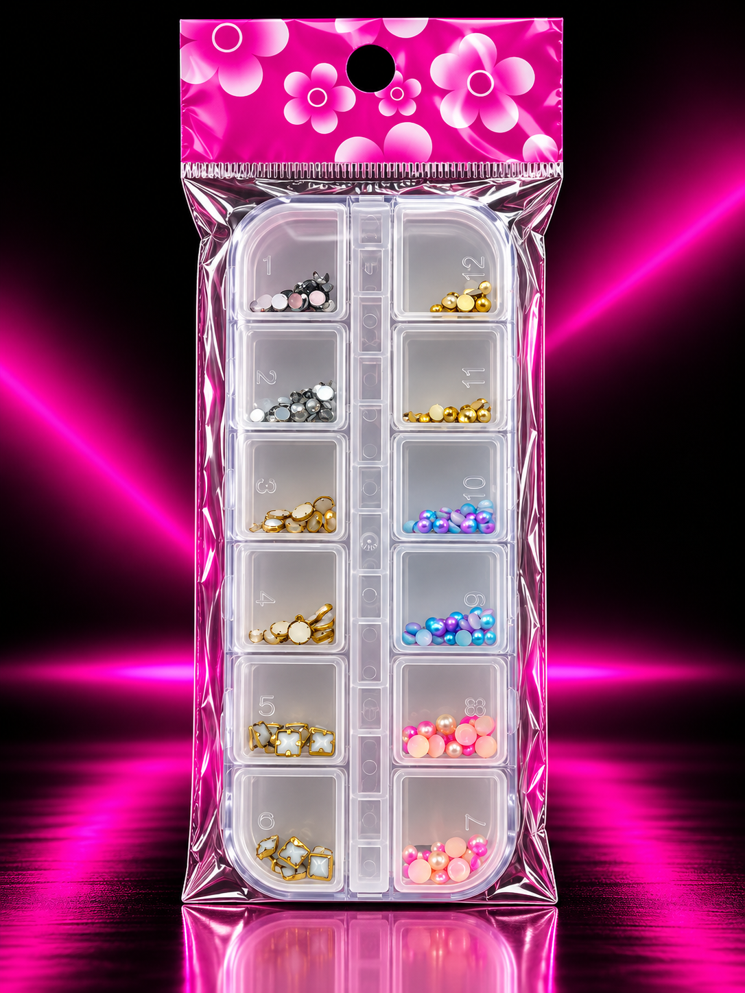   RHINESTONES PARA UÑAS – DISEÑOS VARIADOS BE233