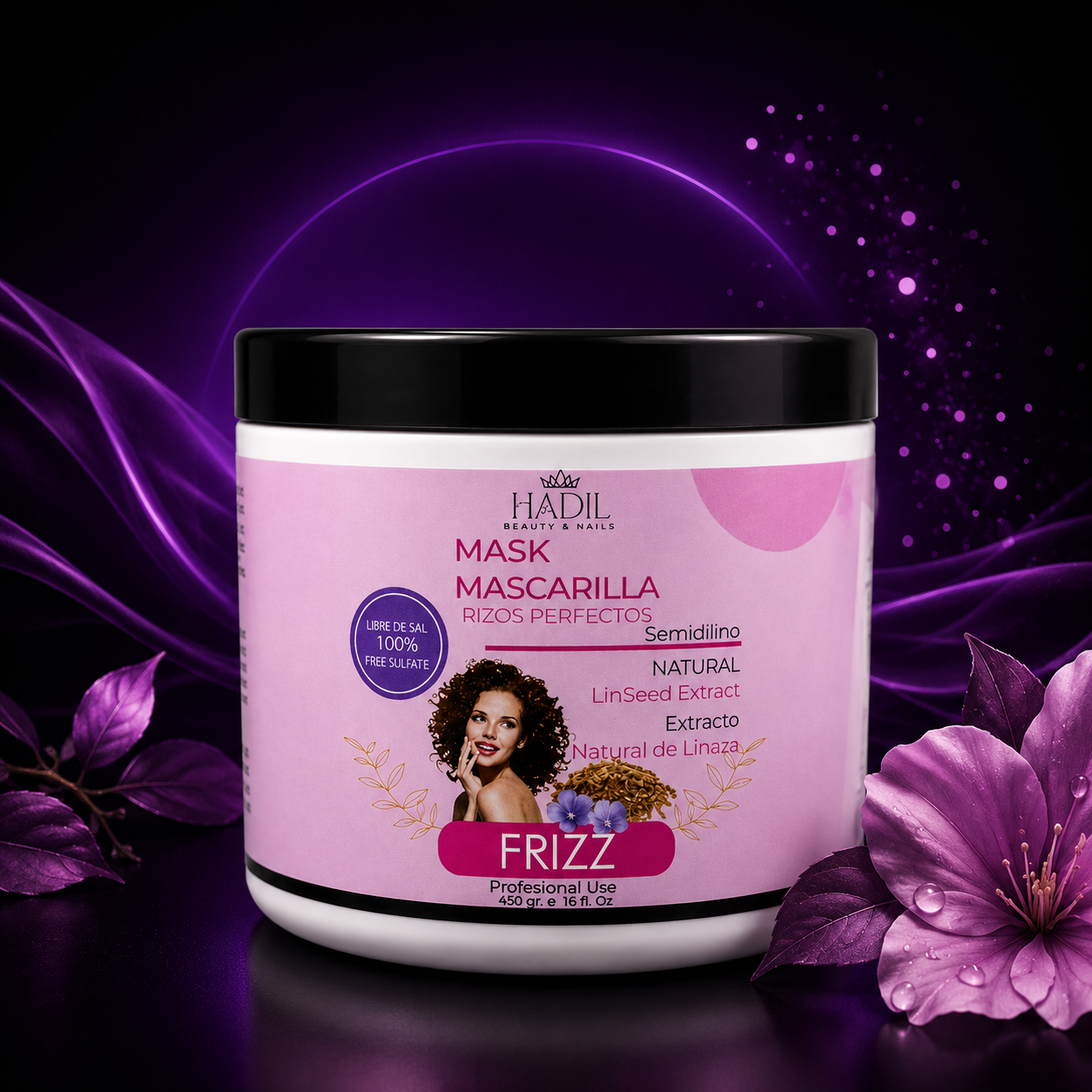 HADIL RIZOS PERFECTOS MASCARILLA 16OZ