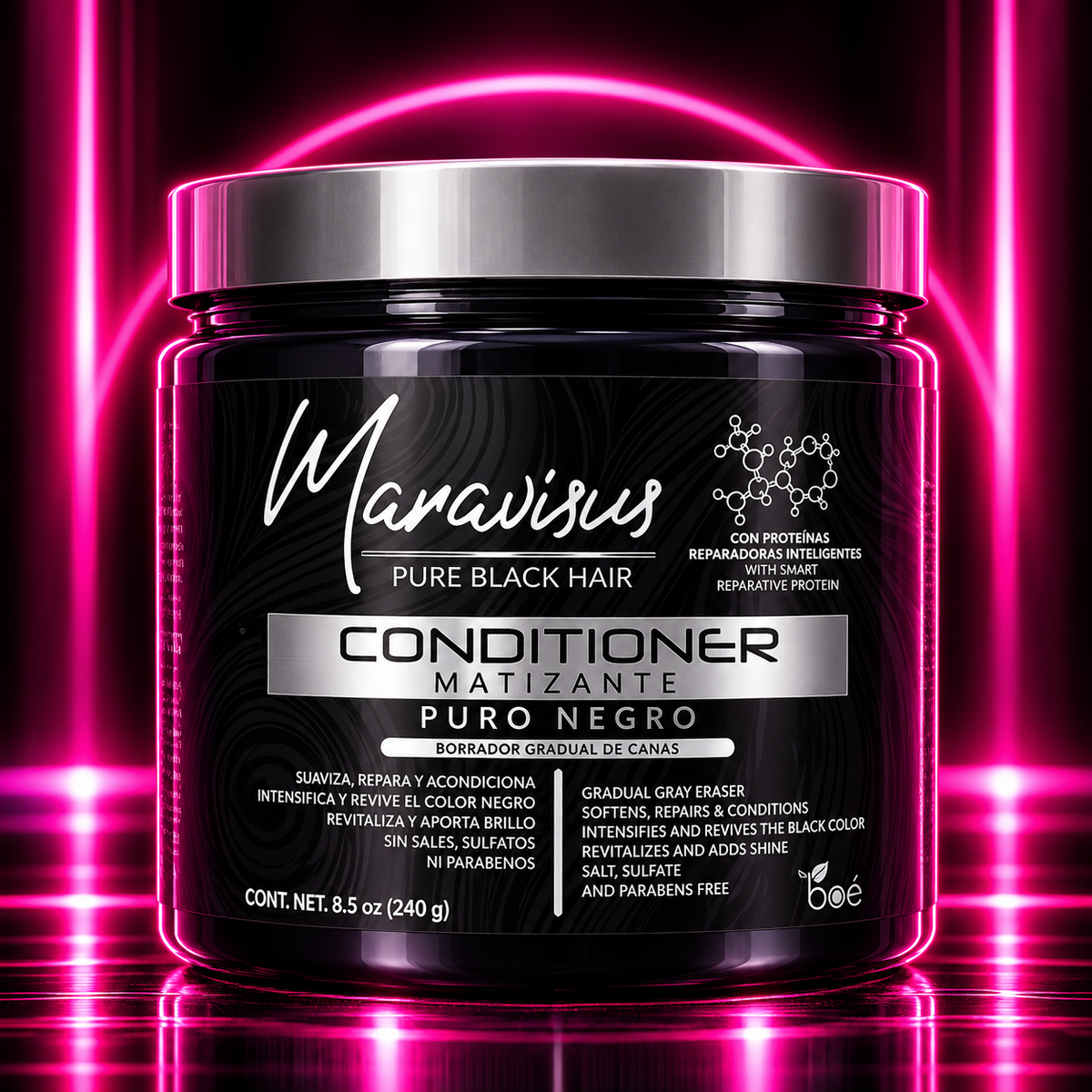 MARAVISUS CONDITIONER PURO NEGRO