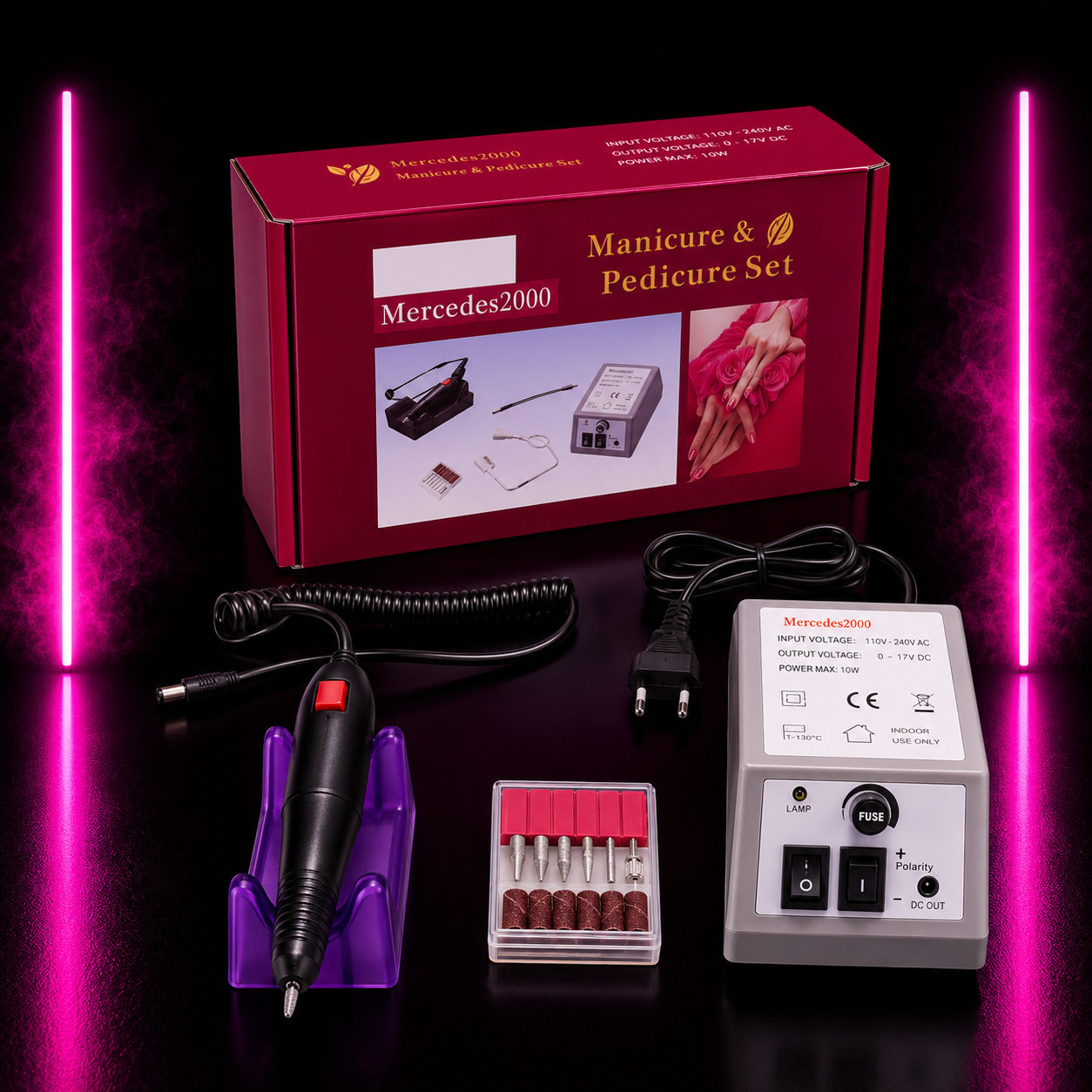 MERCEDES 2000 PROFESSIONAL MANICURE MACHINE