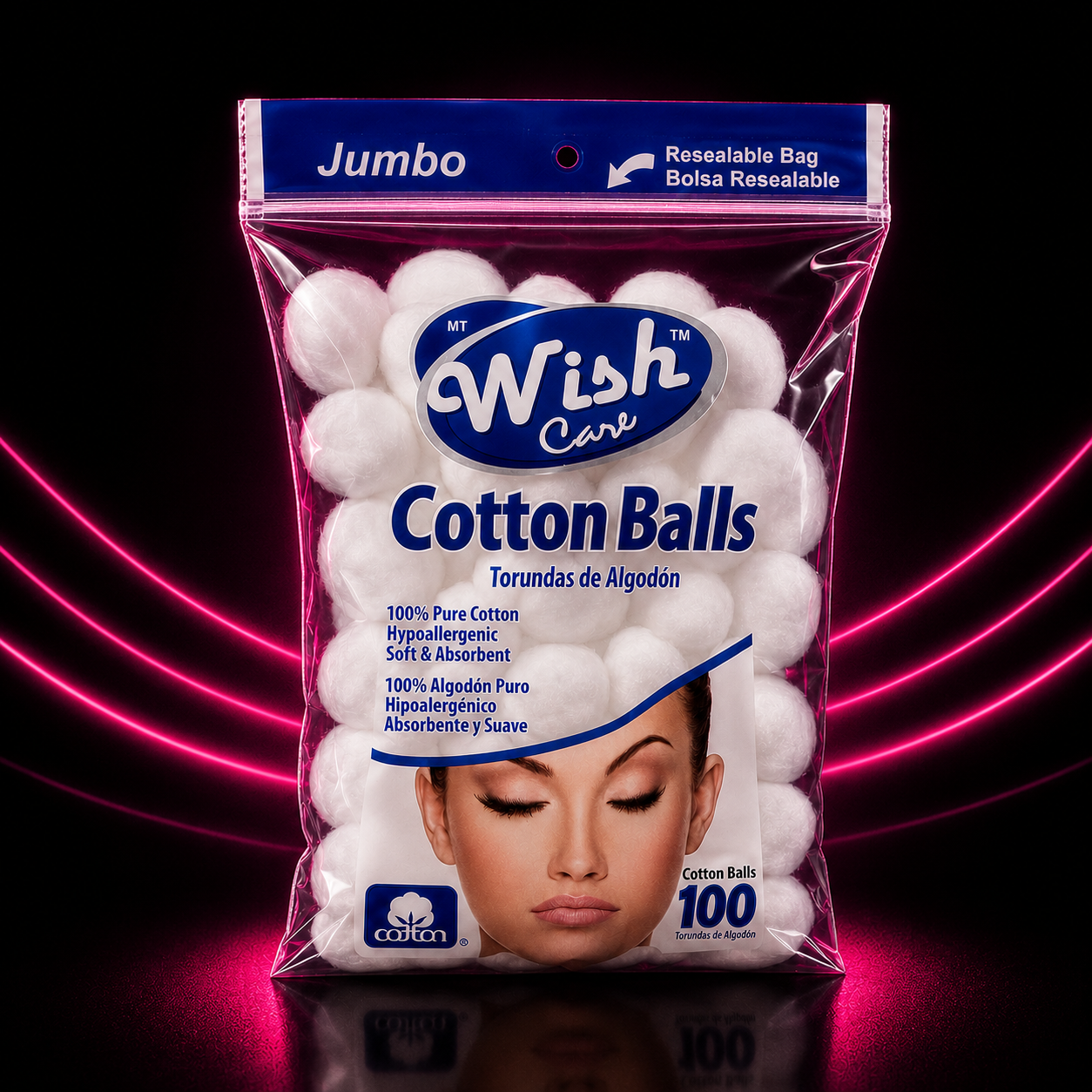WISH CARE COTTON BALLS