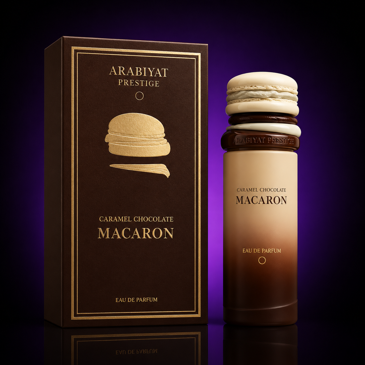 Arabiyat Prestige Caramel Chocolate Macaron