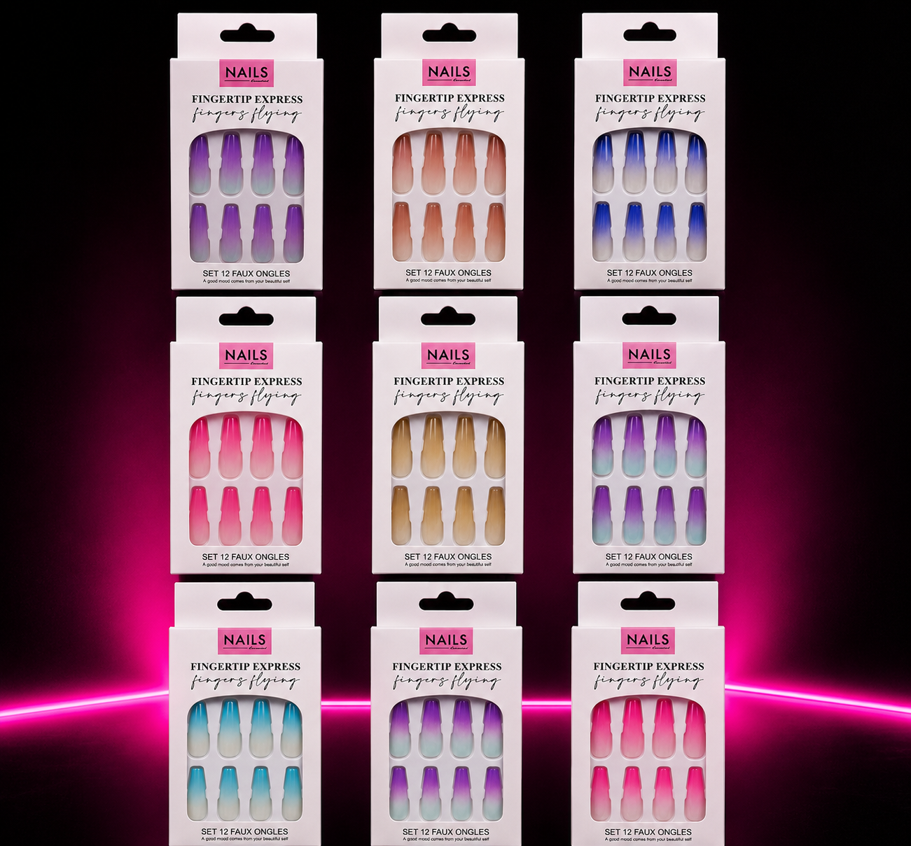 Fingertip Express Press-On Nails