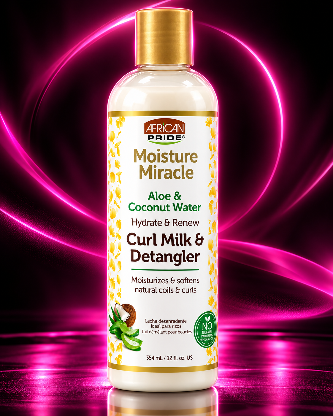 AFRICAN PRIDE CURL MILK Y DETANGLER
