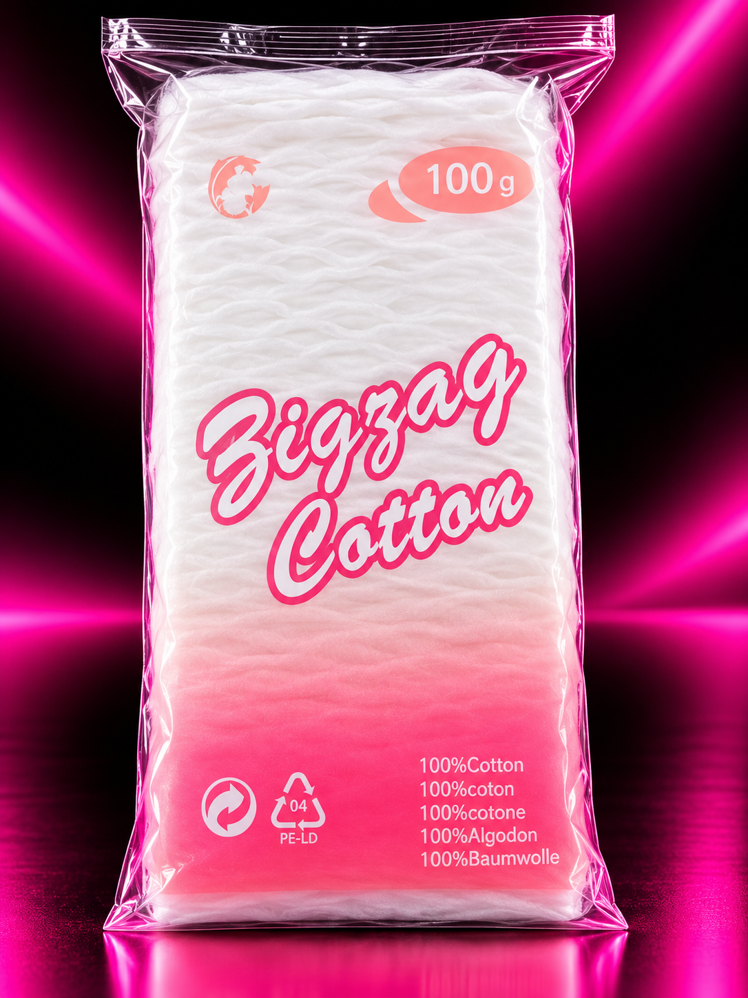 BIGBAG COTTON – ALGODÓN 100% PURO 100 G