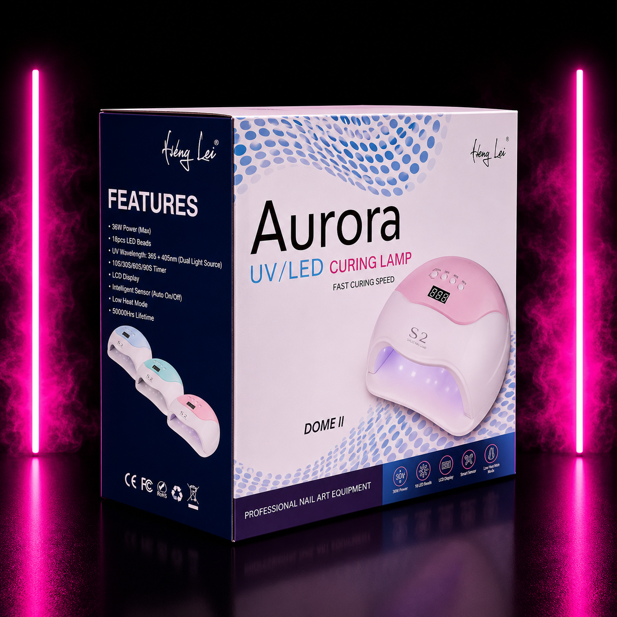 HENG LEI AURORA UV/LED CURING LAMP – DOME II (36W)