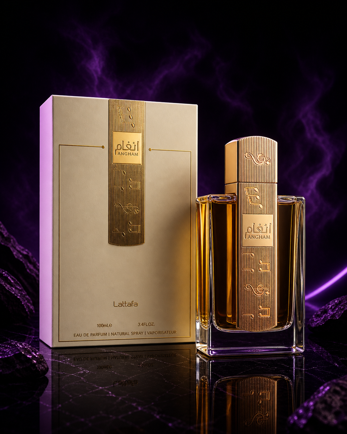 Lattafa Unisex Angham EDP Spray 3.4 oz