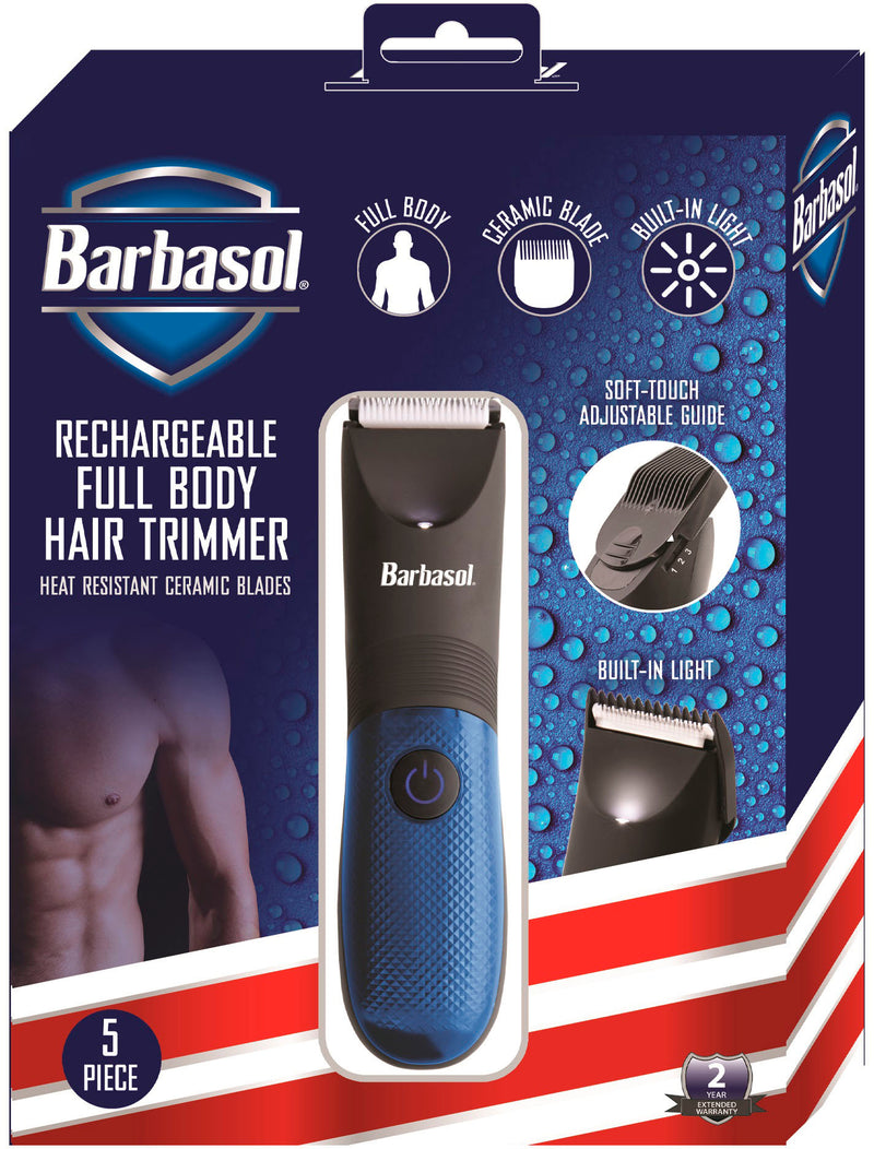 BARBASOL BODY HAIR TRIMMER 5pc