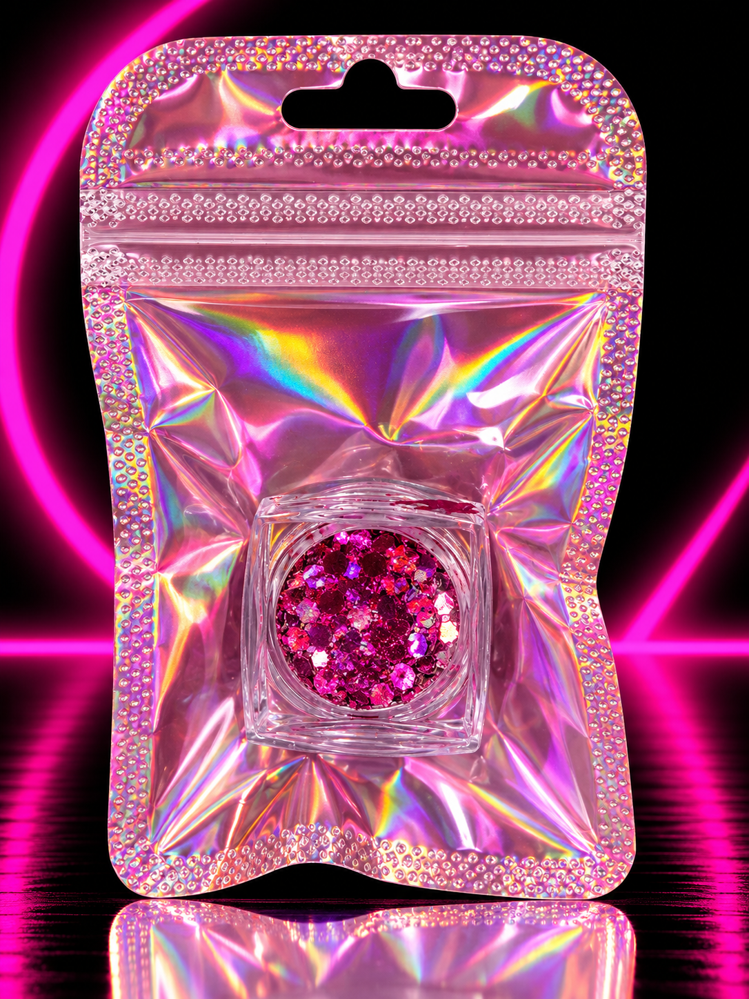 GLITTER DECORATIVO PARA UÑAS