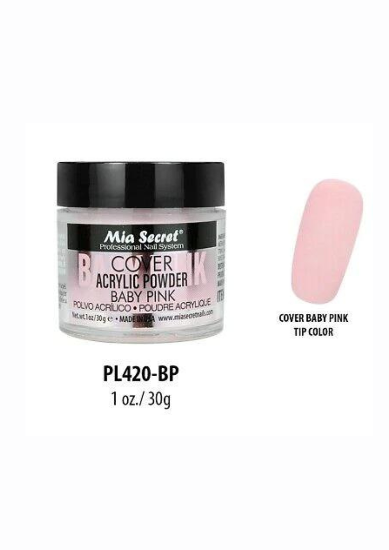 MIA SECRET COVER BABY PINK 1 OZ