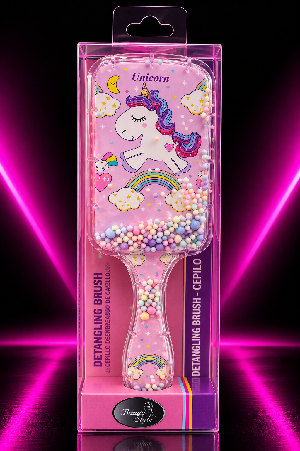BEAUTY STYLE – CEPILLO DESENREDANTE UNICORNIO
