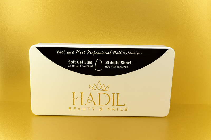 HADIL BEAUTY AND NAILS GEL TIPS 600 PCS