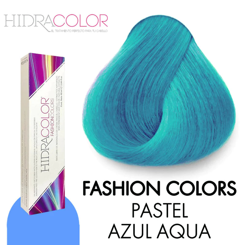 HIDRACOLOR FASHION COLOR AZUL AQUA PASTEL