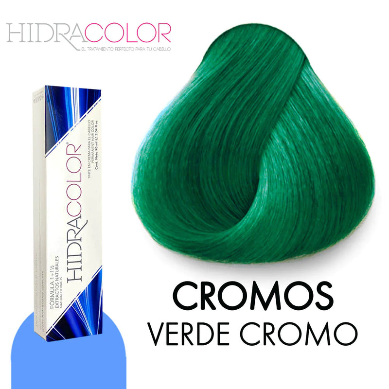 HIDRACOLOR TINTE CROMO VERDE